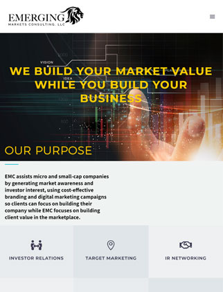 Emerging Markets Consulting site created by Jeff Garner